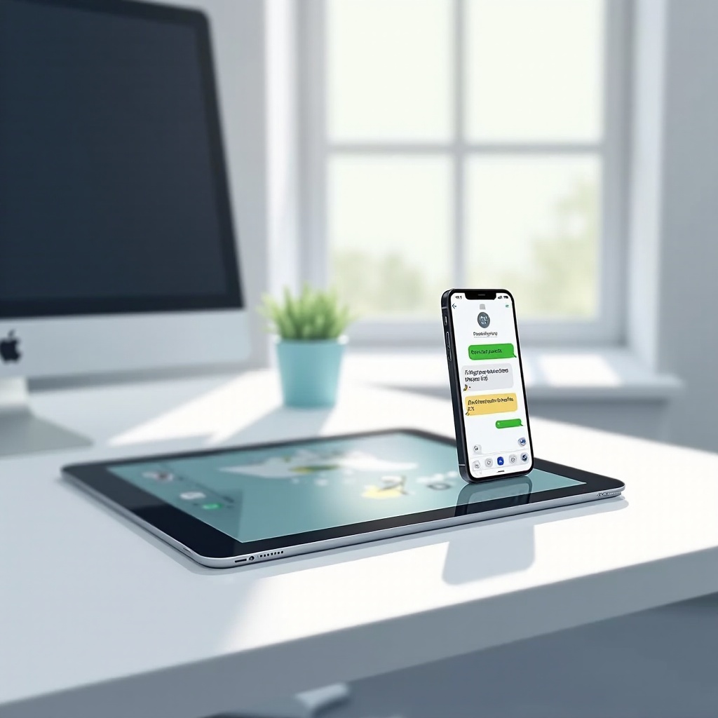 how to receive messages on ipad with phone number