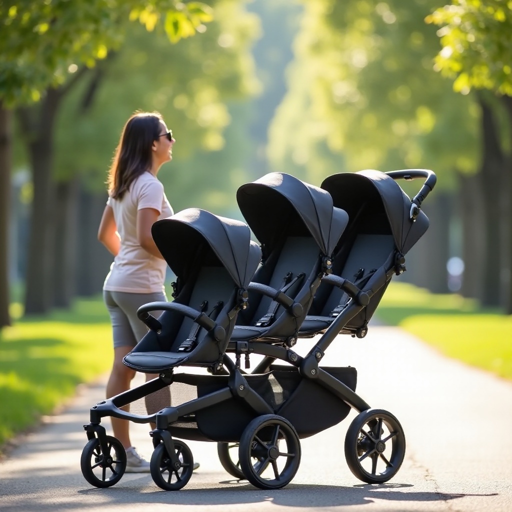 jogging stroller for triplets