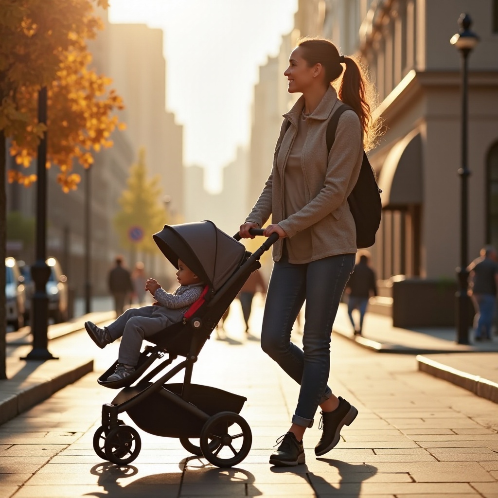 best travel stroller for tall parents