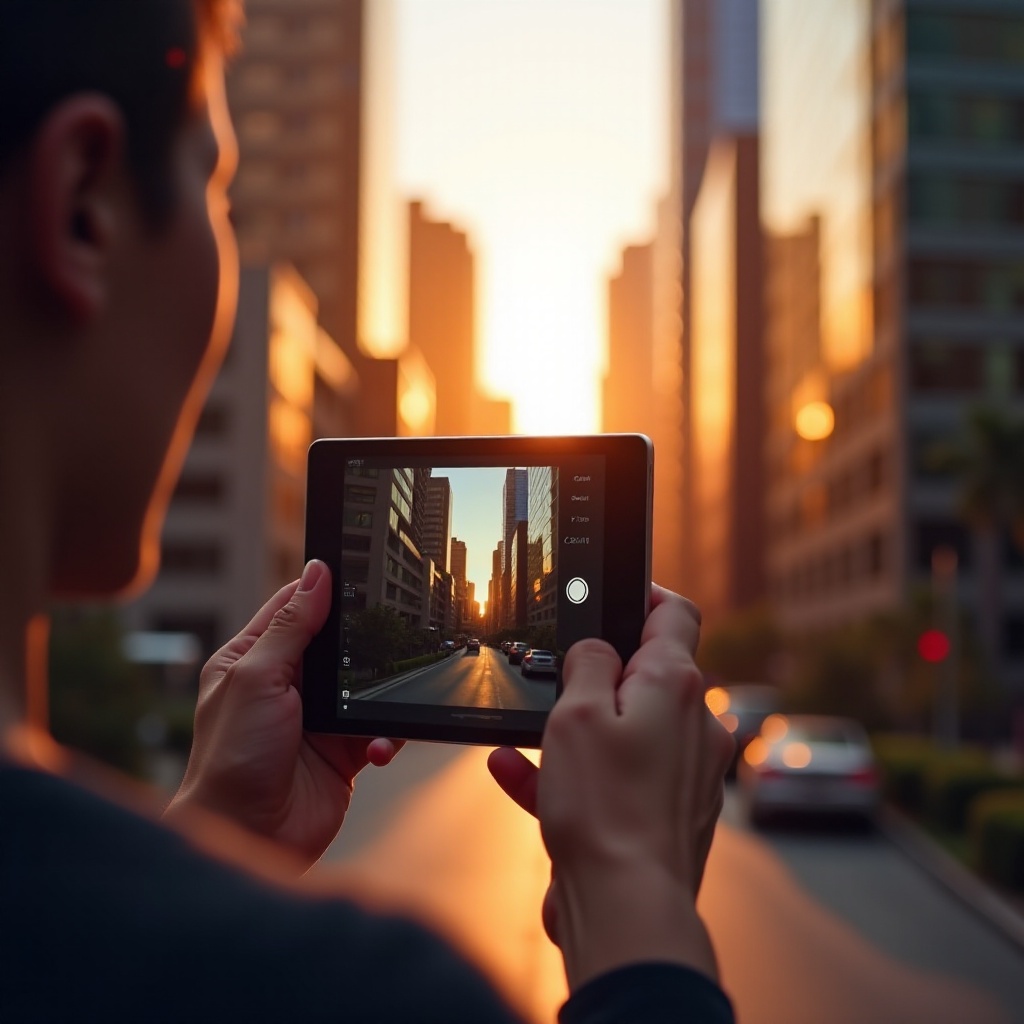 how to take photos with an ipad