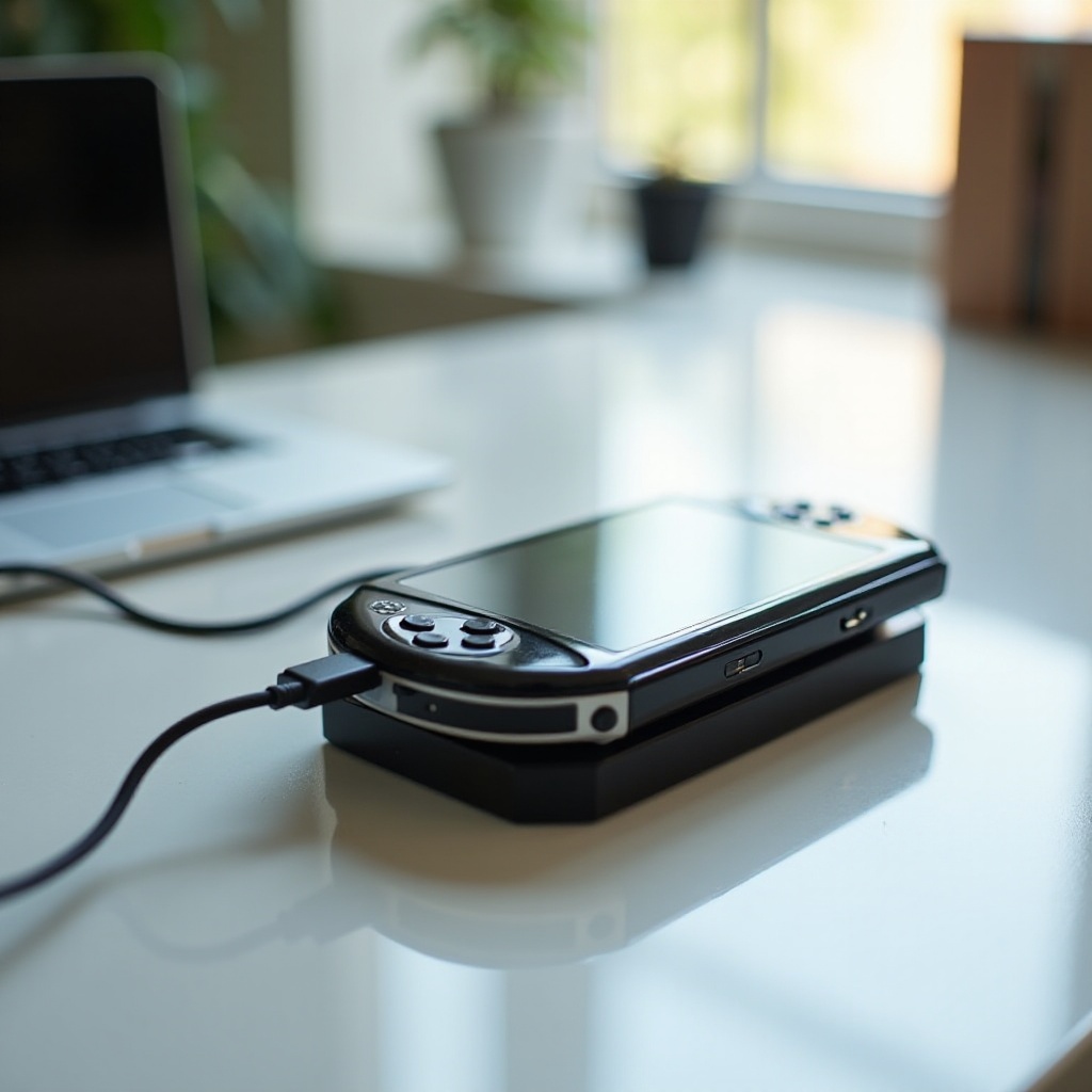 psp how to charge