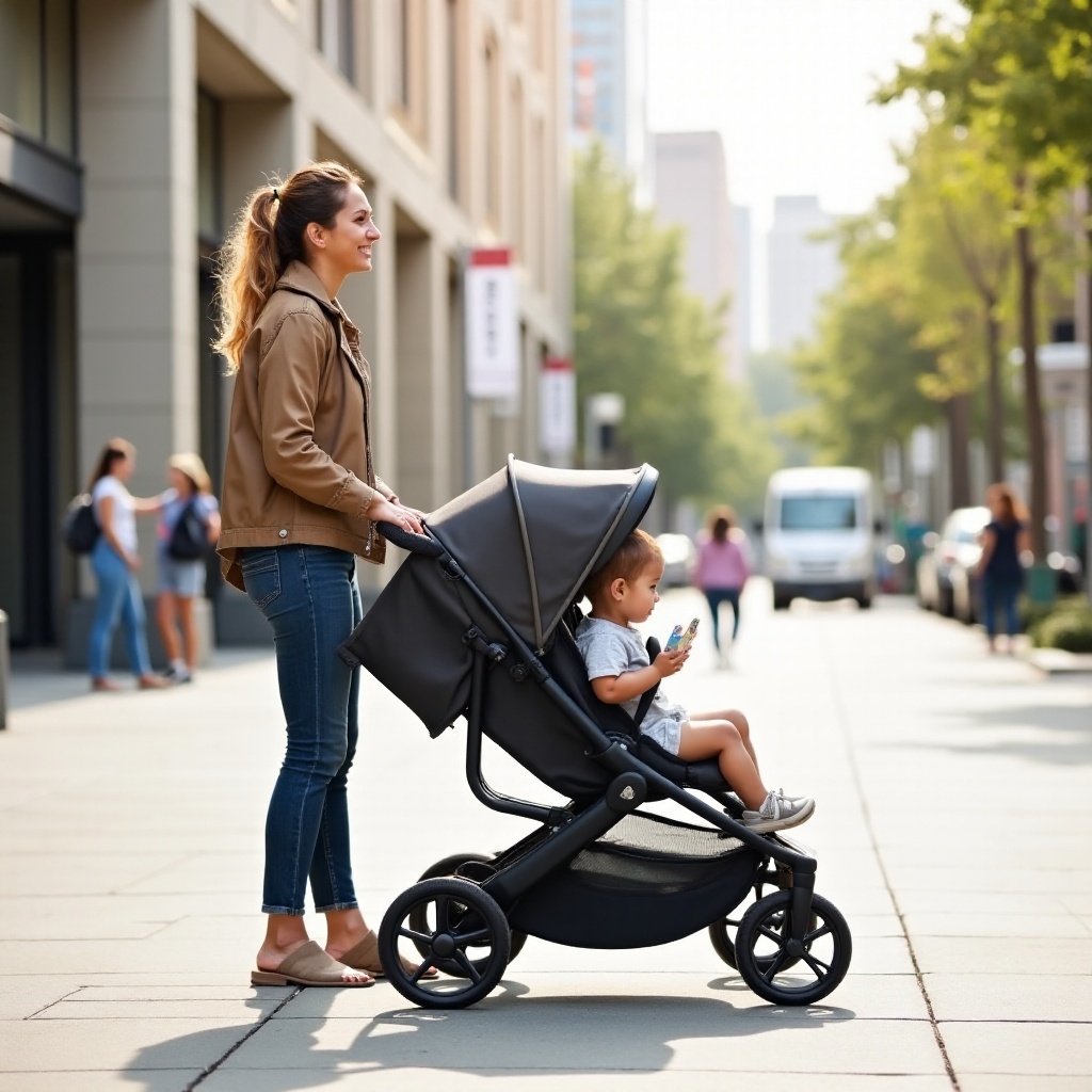 parent facing stroller