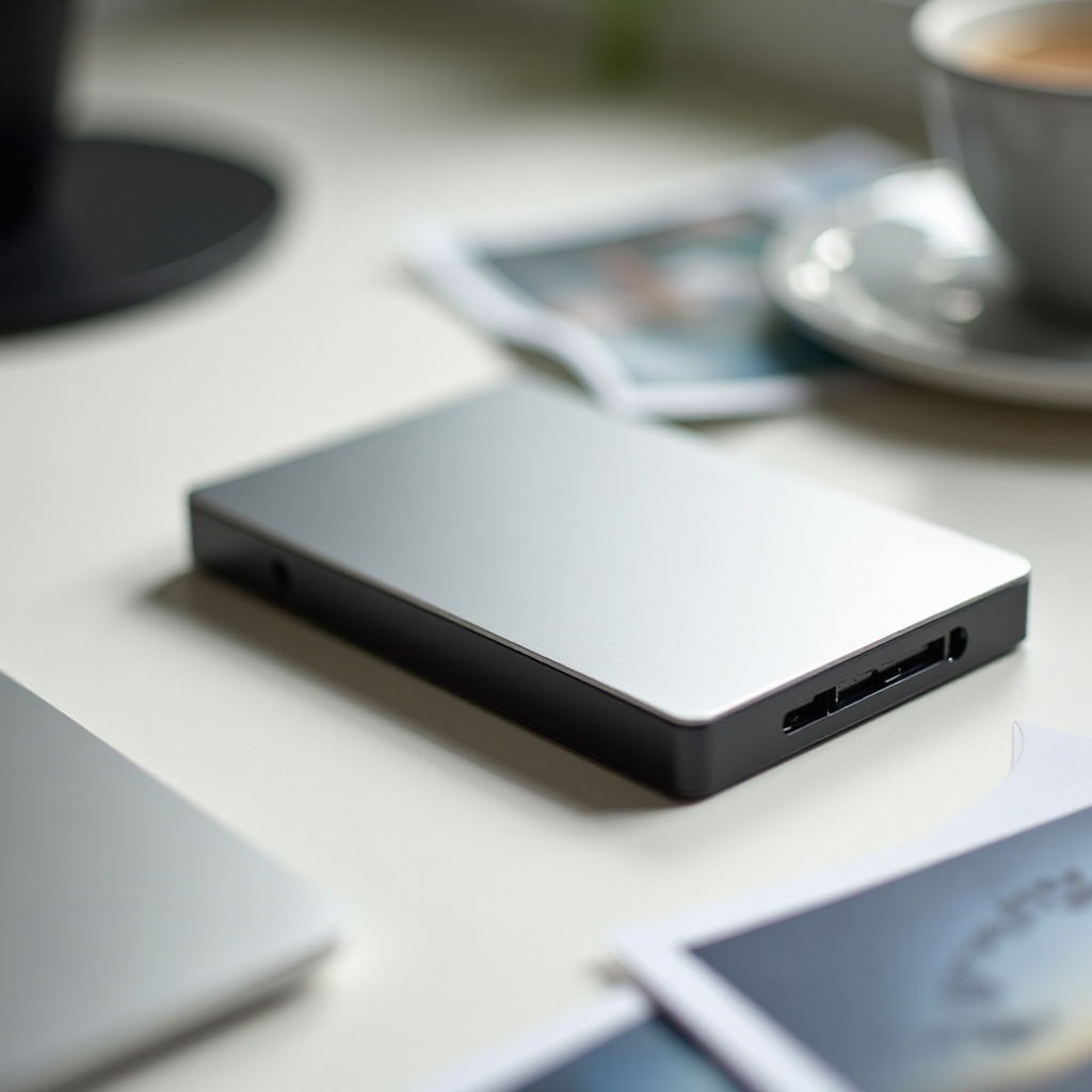 store photos on external hard drive