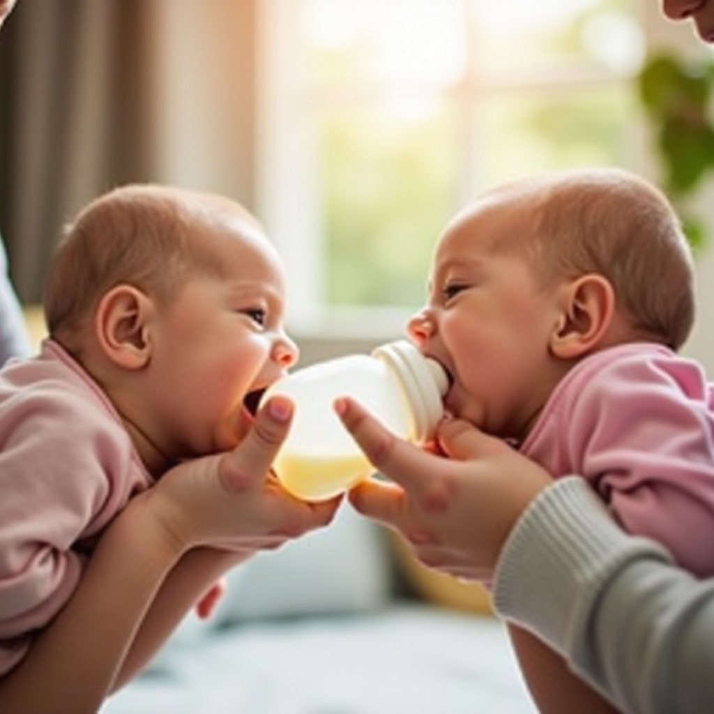 can twins share a bottle