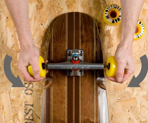 Change Skateboard Bearings
